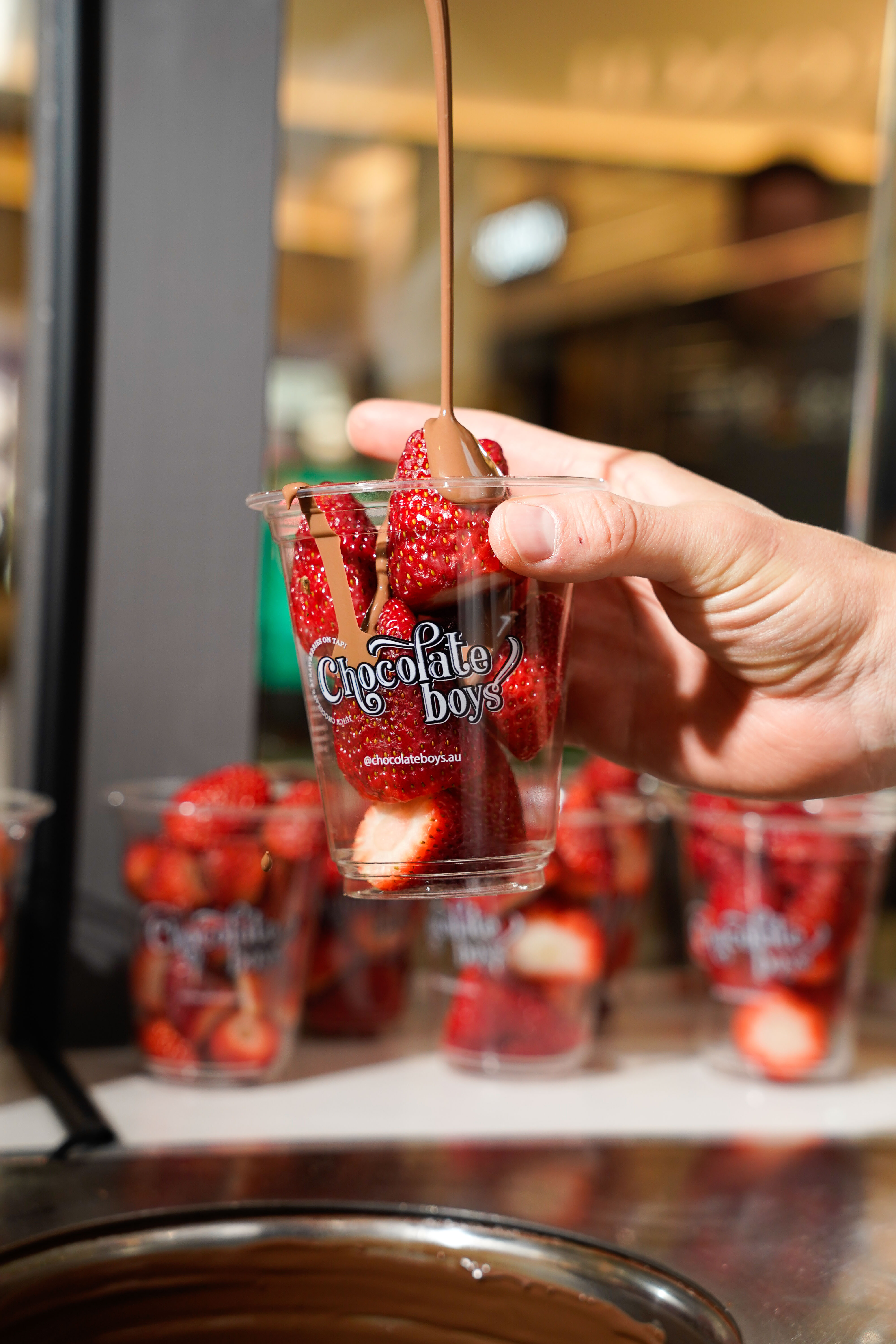 Chocolate strawberries