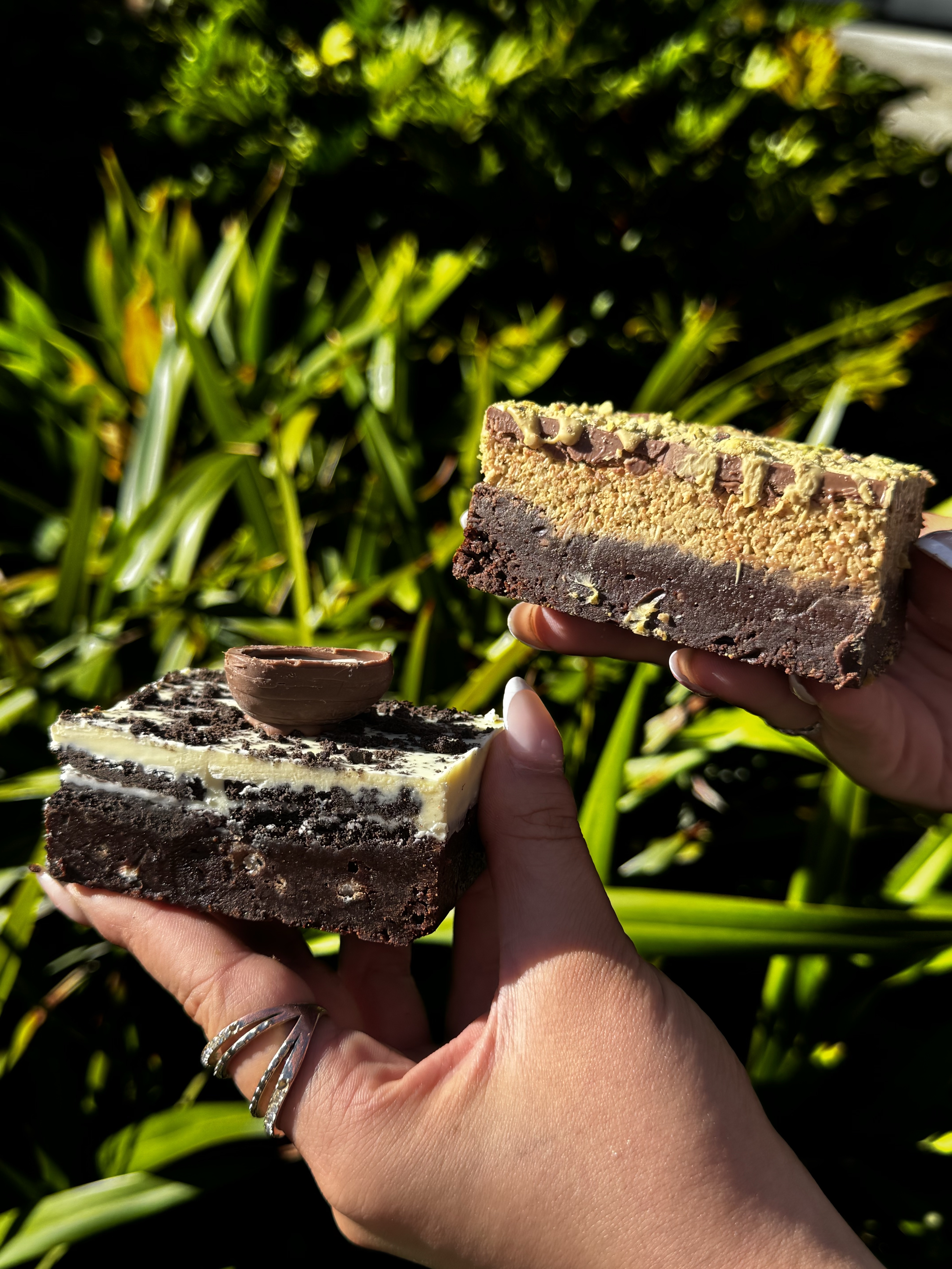 Dubai chocolate brownies