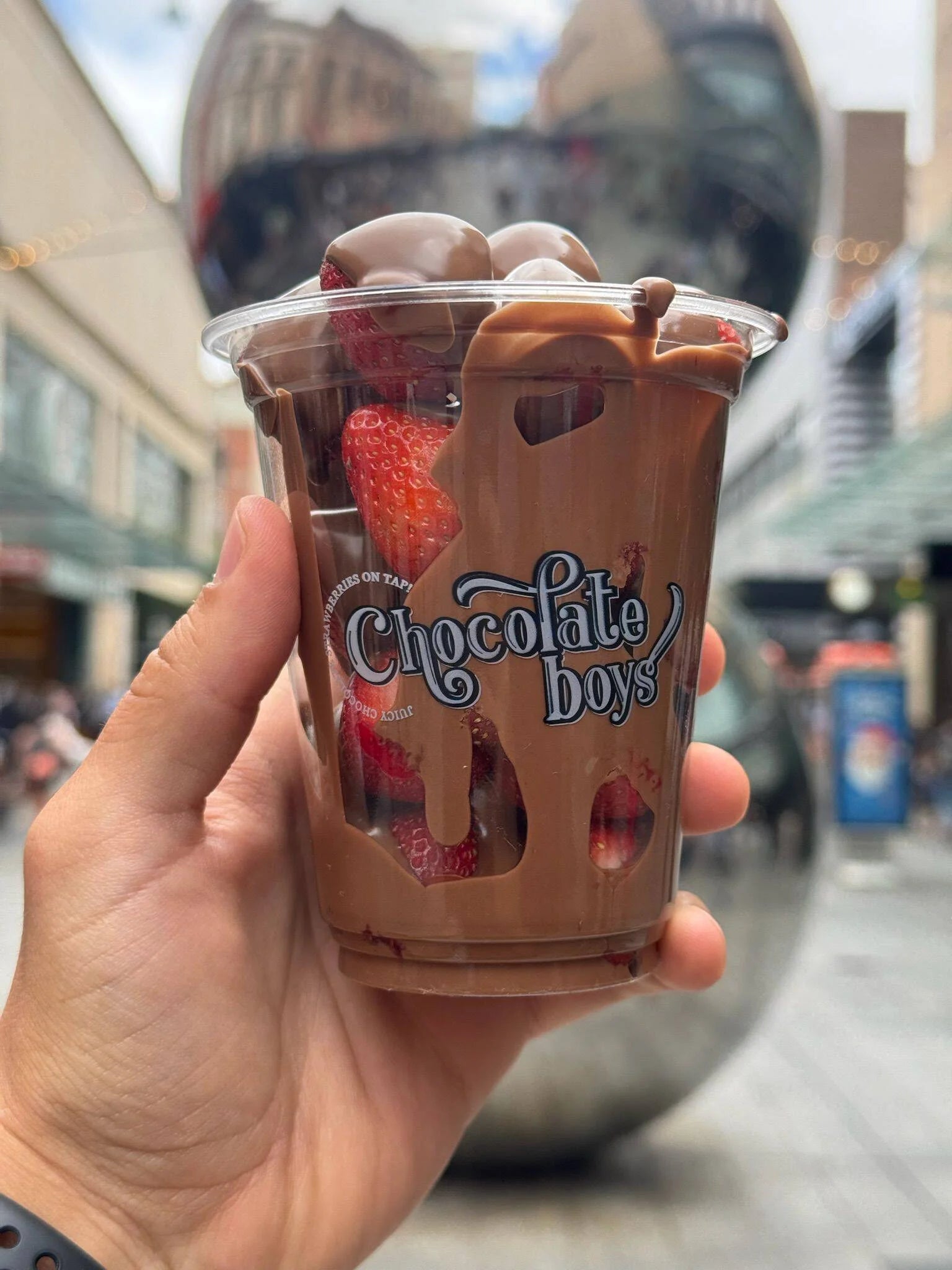 Chocolate strawberries